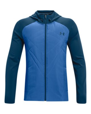 Details about   Under Armour Mens Run Insulate Hybrid Jacket Top Black Sports Running Full Zip 